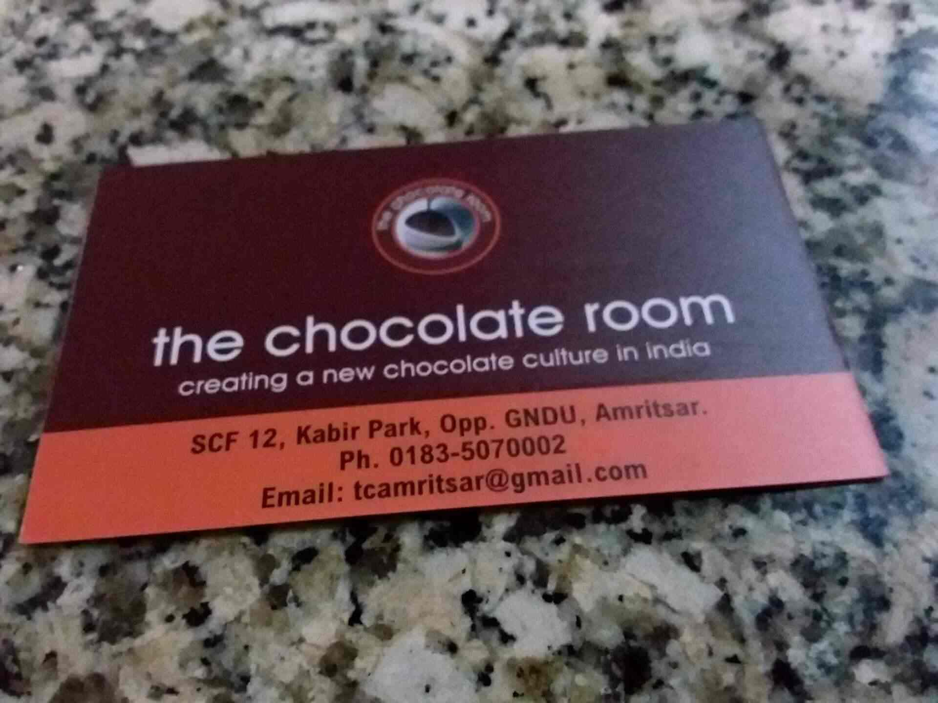 The Chocolate Room Reviews Amritsar Amritsar 78 Ratings