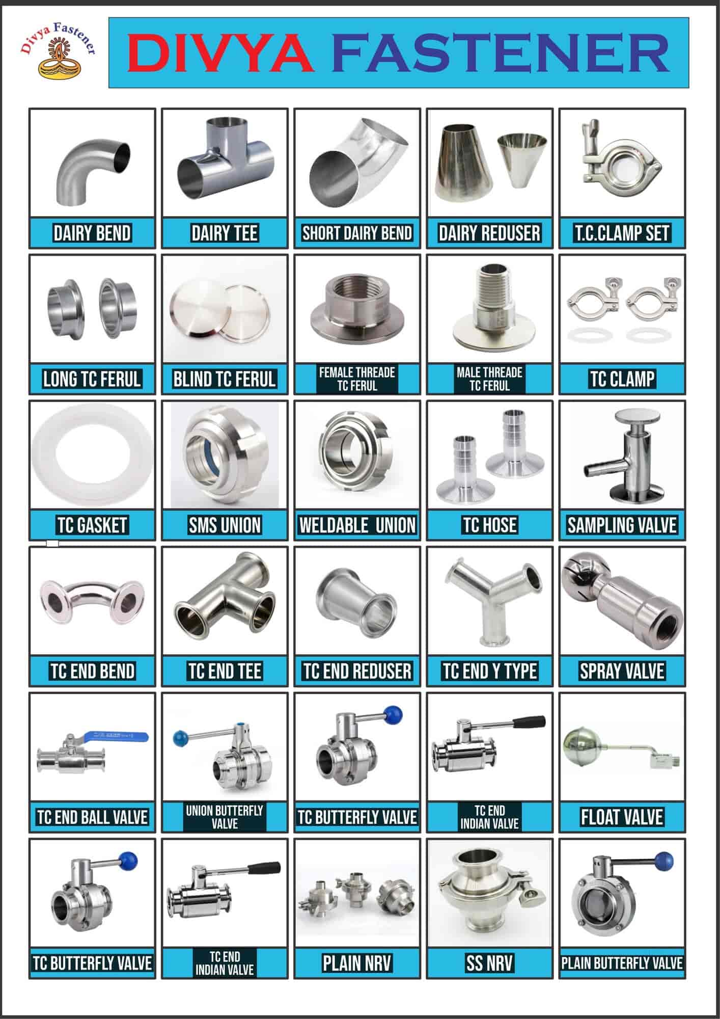 Divya Fastners in Rakhial,Ahmedabad Best Stainless Steel Nut Bolt