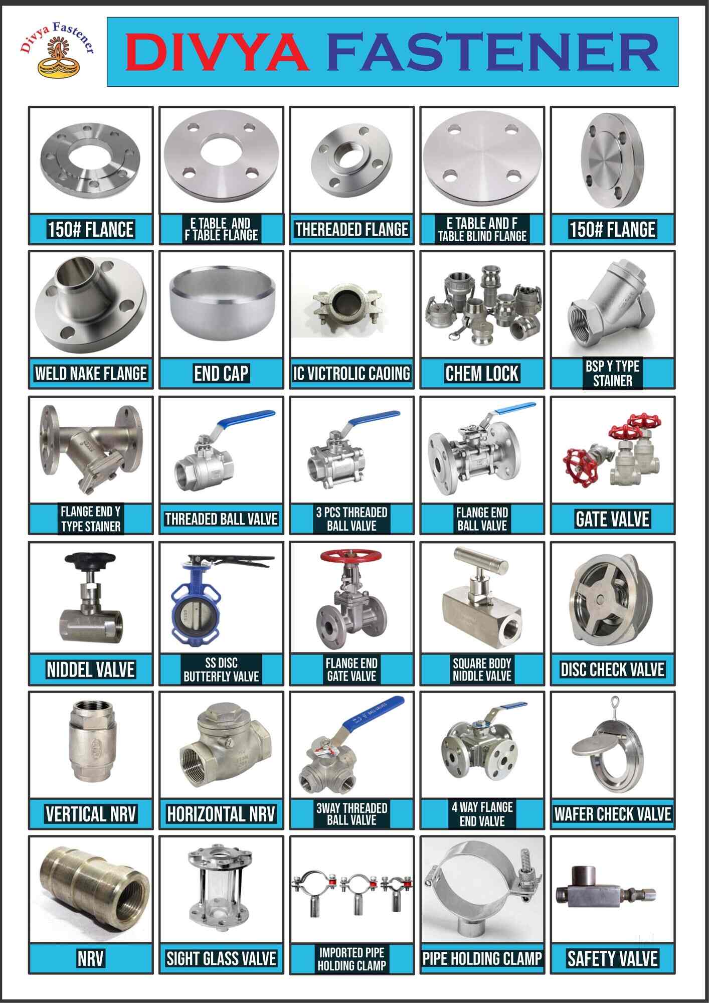 Divya Fastners in Rakhial,Ahmedabad Best Stainless Steel Nut Bolt