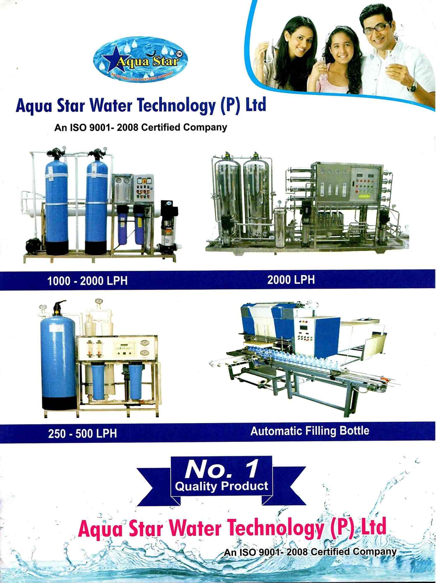 Aqua Star Water Technology Pvt. Ltd. in Laggere,Bangalore Best Water