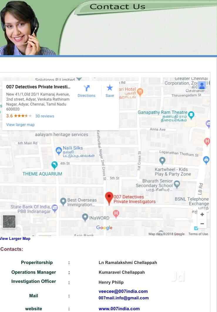 007 detectives reviews adyar chennai 69 ratings justdial page 2 justdial