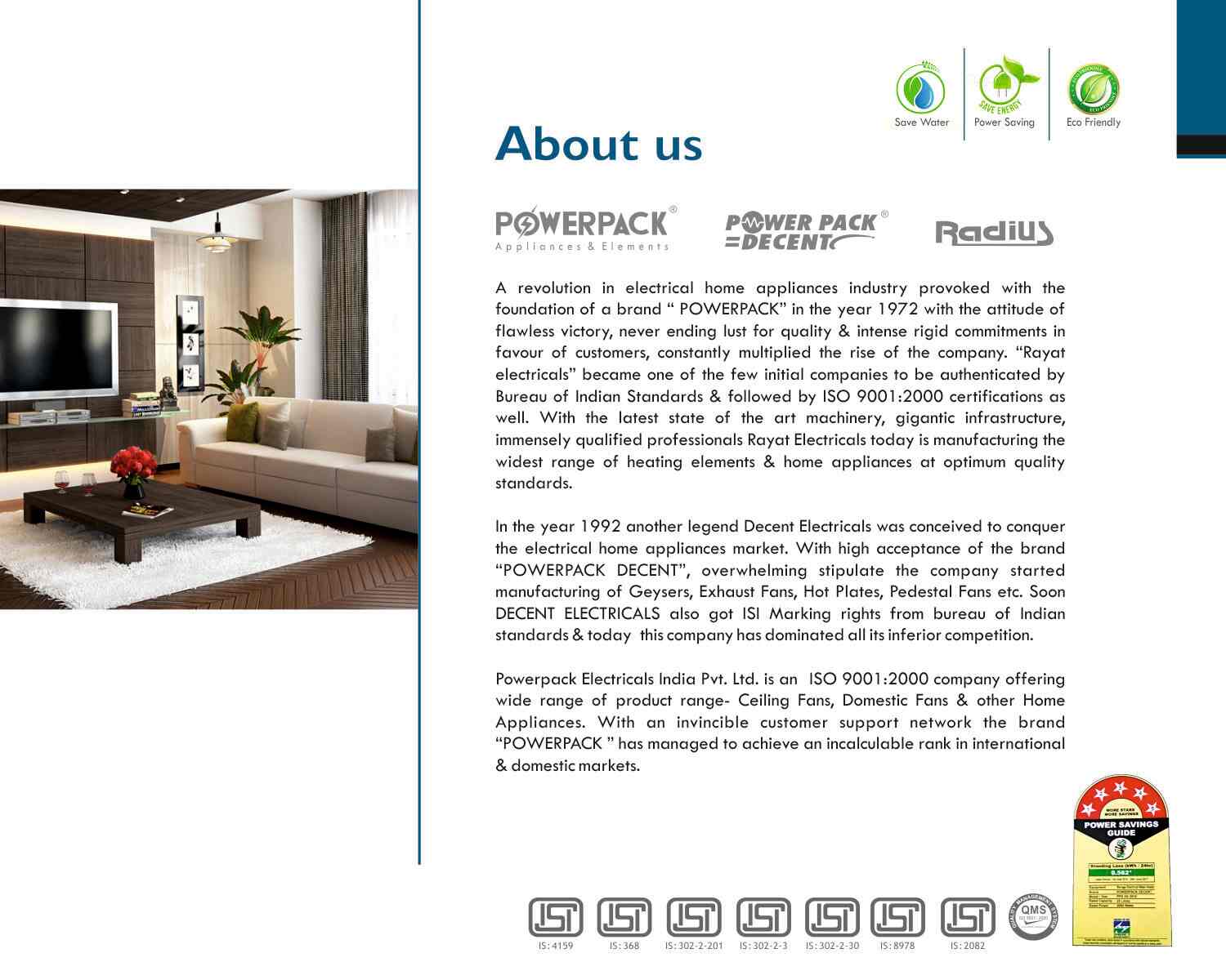 Powerpack 2 Kw Copper Tank Crc Body Electric Geyser 230 V Rs