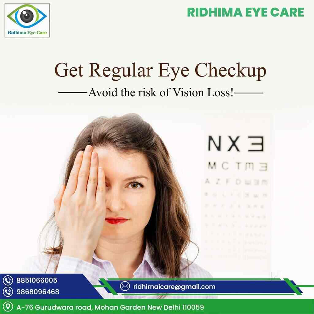 Ridhima Eye Care Optometry Clinic and Eyewear in Nawada Extension,Delhi Best Eye Clinics in