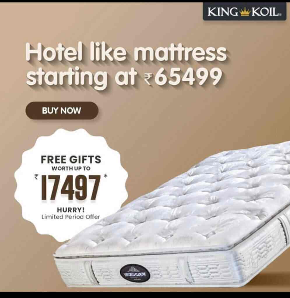 KING KOIL EXCLUSIVE PREMIUM MATTRESS SHOWROOM (GURGAON) in MG Road