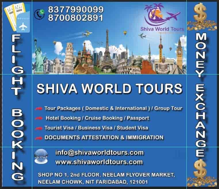 Shiva World Tours in Faridabad,Delhi - Best Travel Agents in Delhi ...