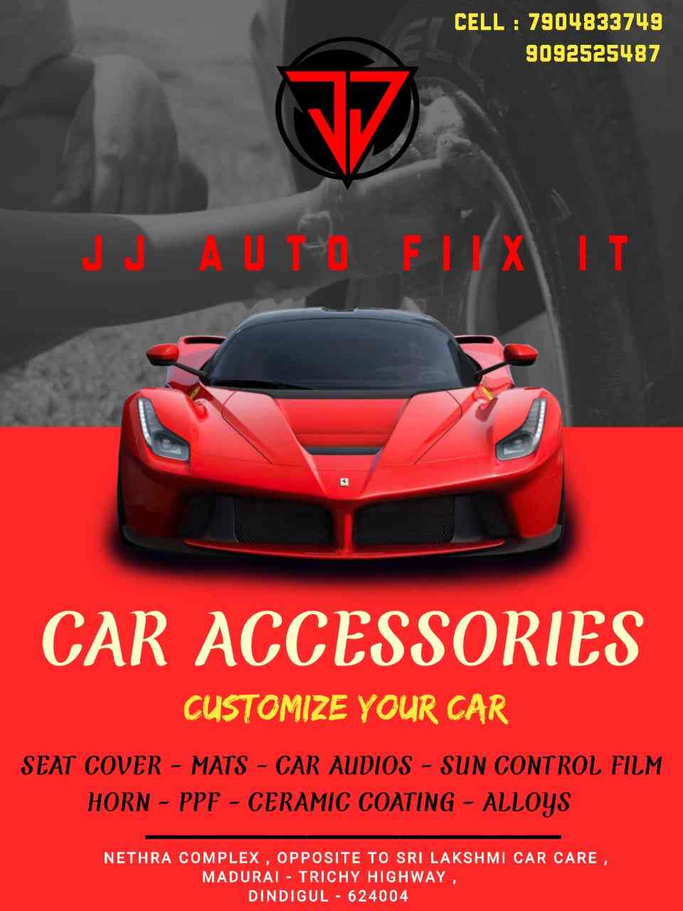 J J AUTO FIIX IT in Dindigul HO,Dindigul Best ChevroletCar Accessory