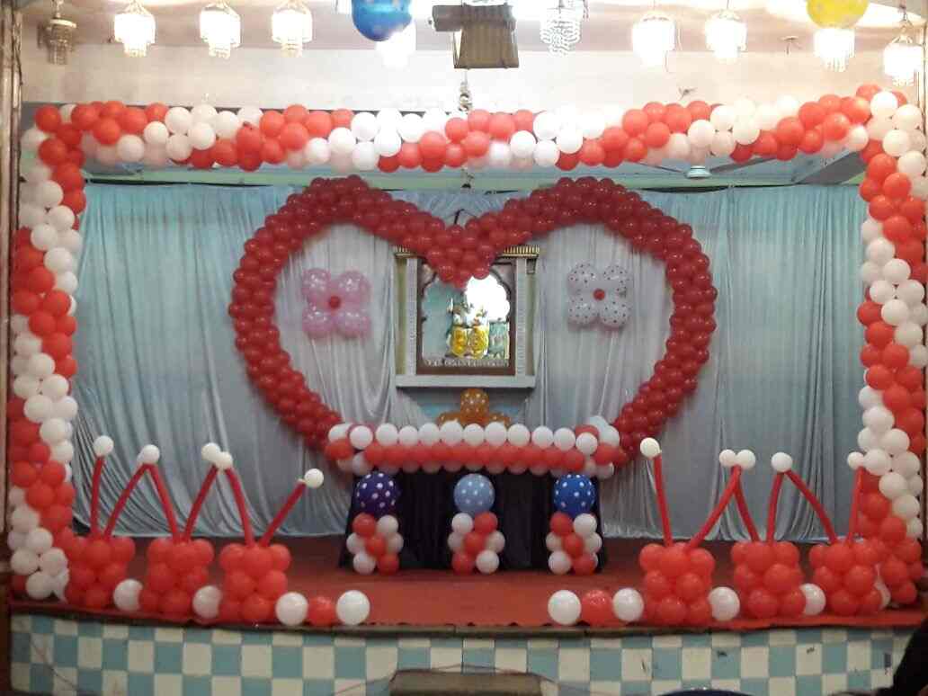 Shri Ram Balloon Decoration Photos Pardesipura Indore Pictures