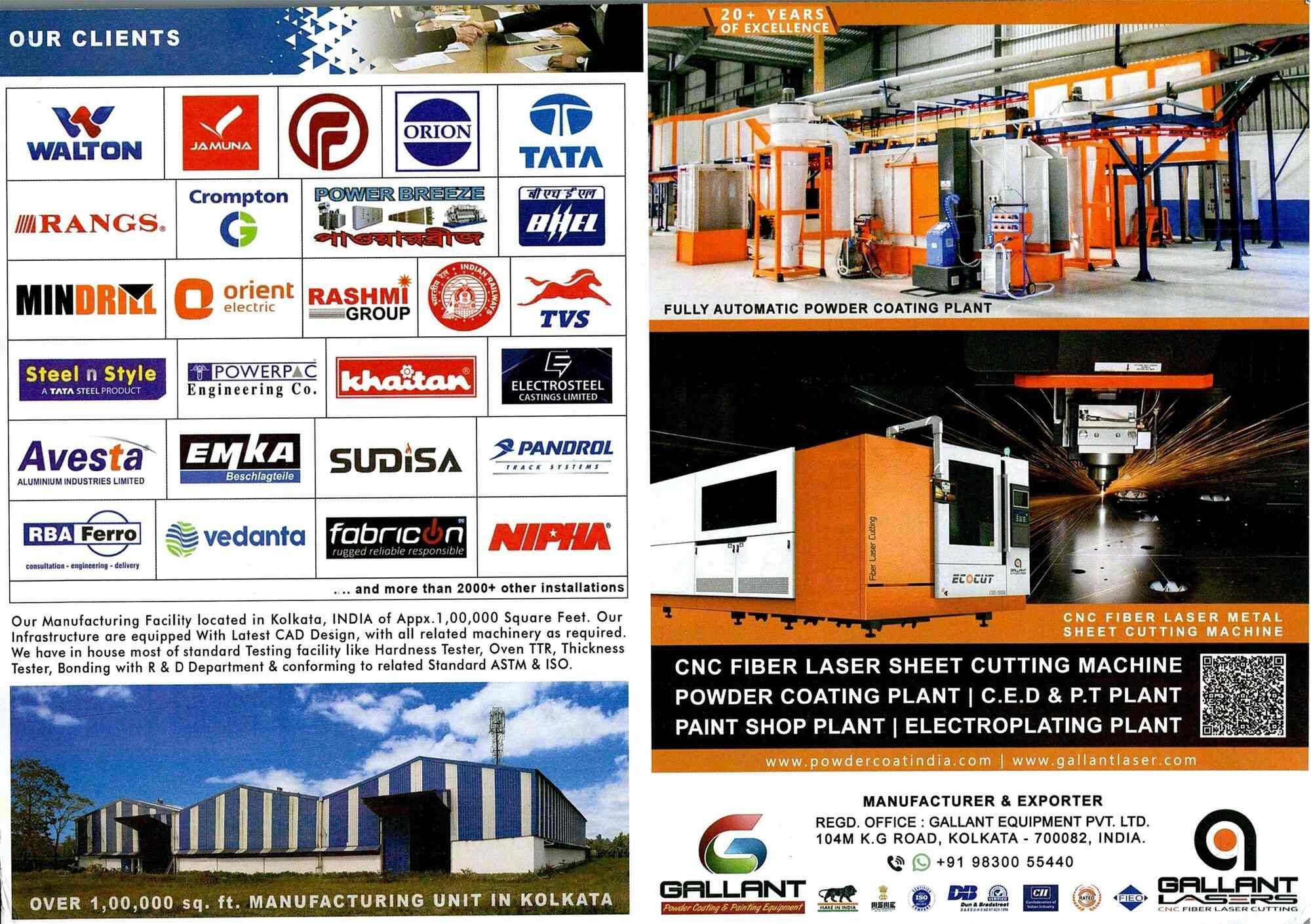 Gallant Equipment Pvt Ltd in Paschim Putiary,Kolkata Best Powder