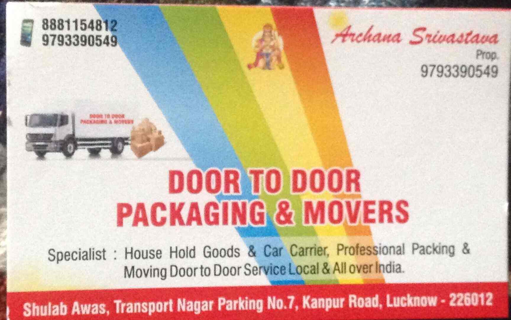 Door To Door Packers Movers Reviews Transport Nagar Lucknow