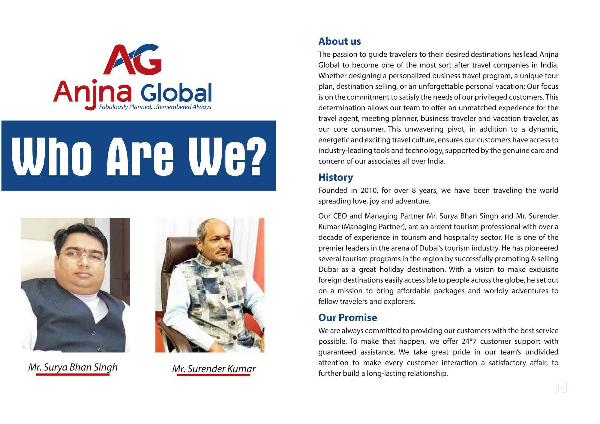 Anjna Global in Vile Parle East,Mumbai Best Tour Operators in Mumbai