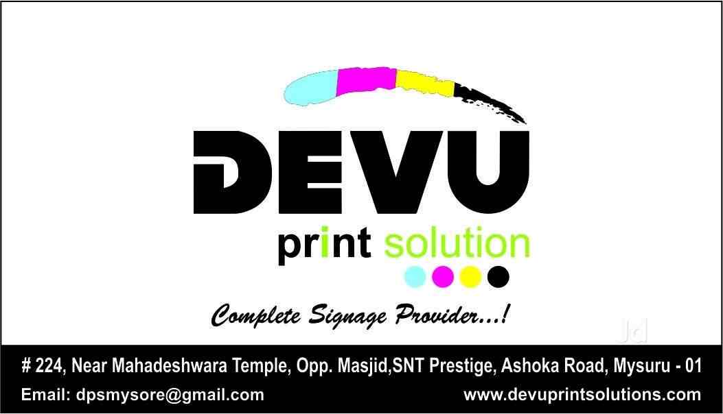 Devu Print Solutions Ashoka Ro!   ad Flex Printing Services In Mysore - devu print solutions ashoka road flex printing services in mysore justdial