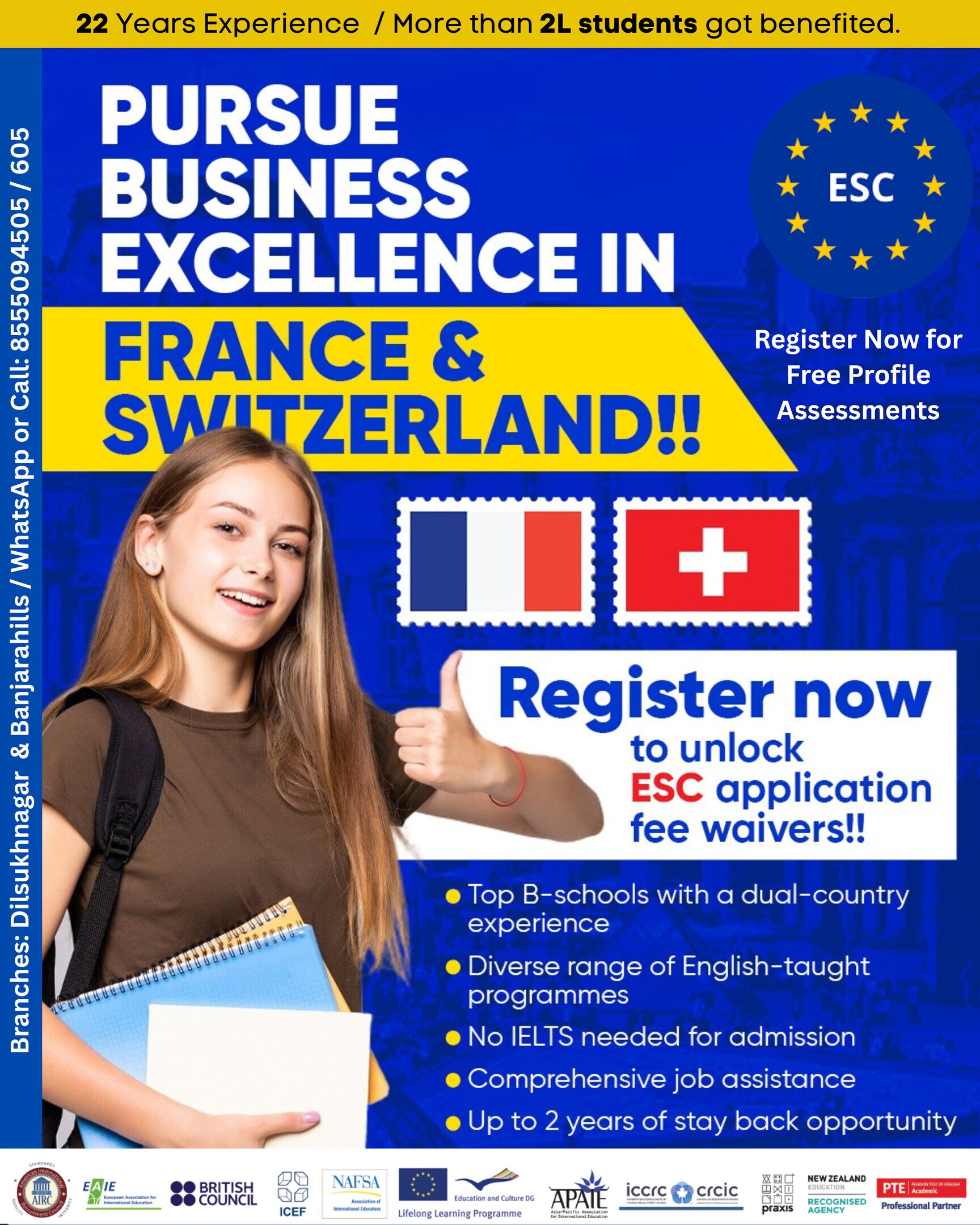 Europe Study Centre in Banjara Hills,Hyderabad - Europe Study Centre ...