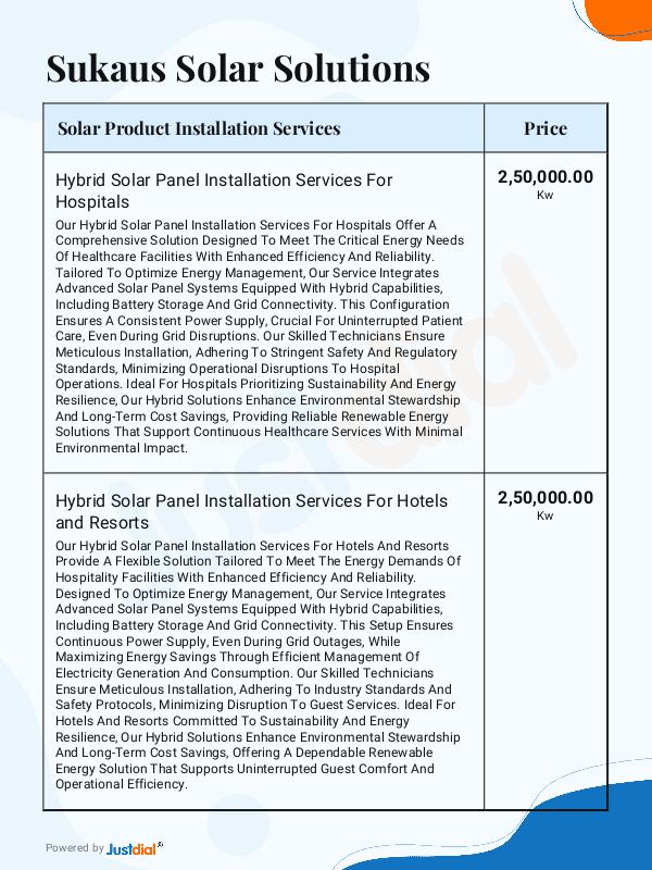 Soa Panel Sukaus Solar Solutions in Old Gondia, Gondia - Best Solar Panel Dealers ...