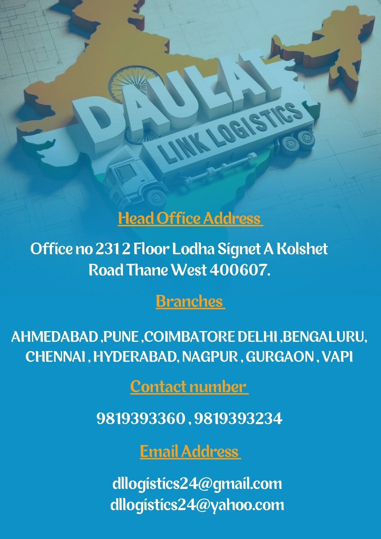 Daulat Link Logistics in Thane West, Thane - Best Logistic Services in ...