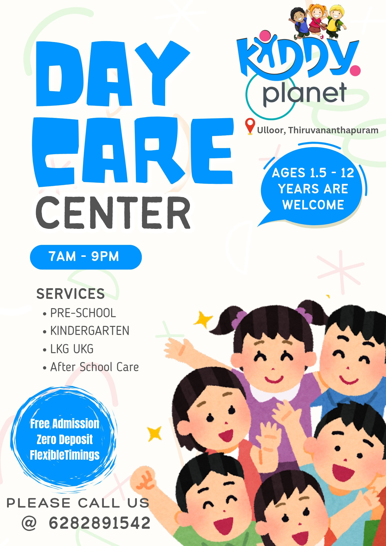 Kiddy Planet preschool, Kochulloor's best