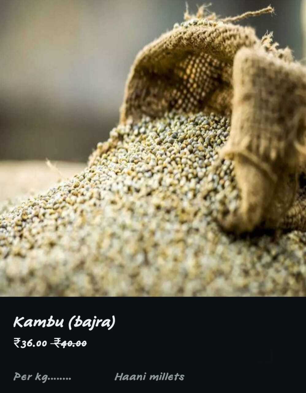 Haani Box Haani Food and Millets Wholesale in Ariyamangalam, Trichy - Best Millet ...