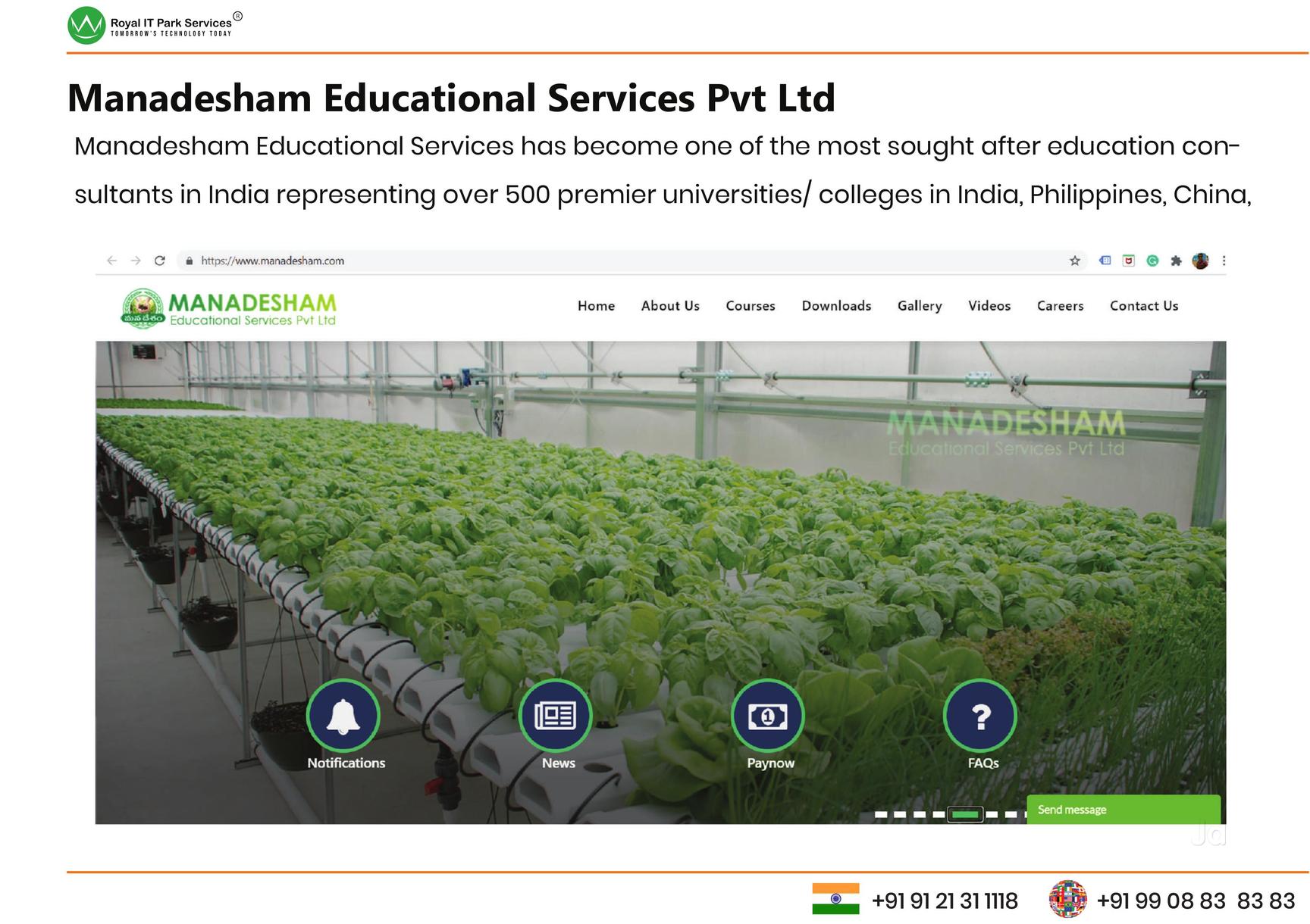 Royal It Park Services Pvt Ltd in Satyanarayanapuram, Vijayawada - Best ...