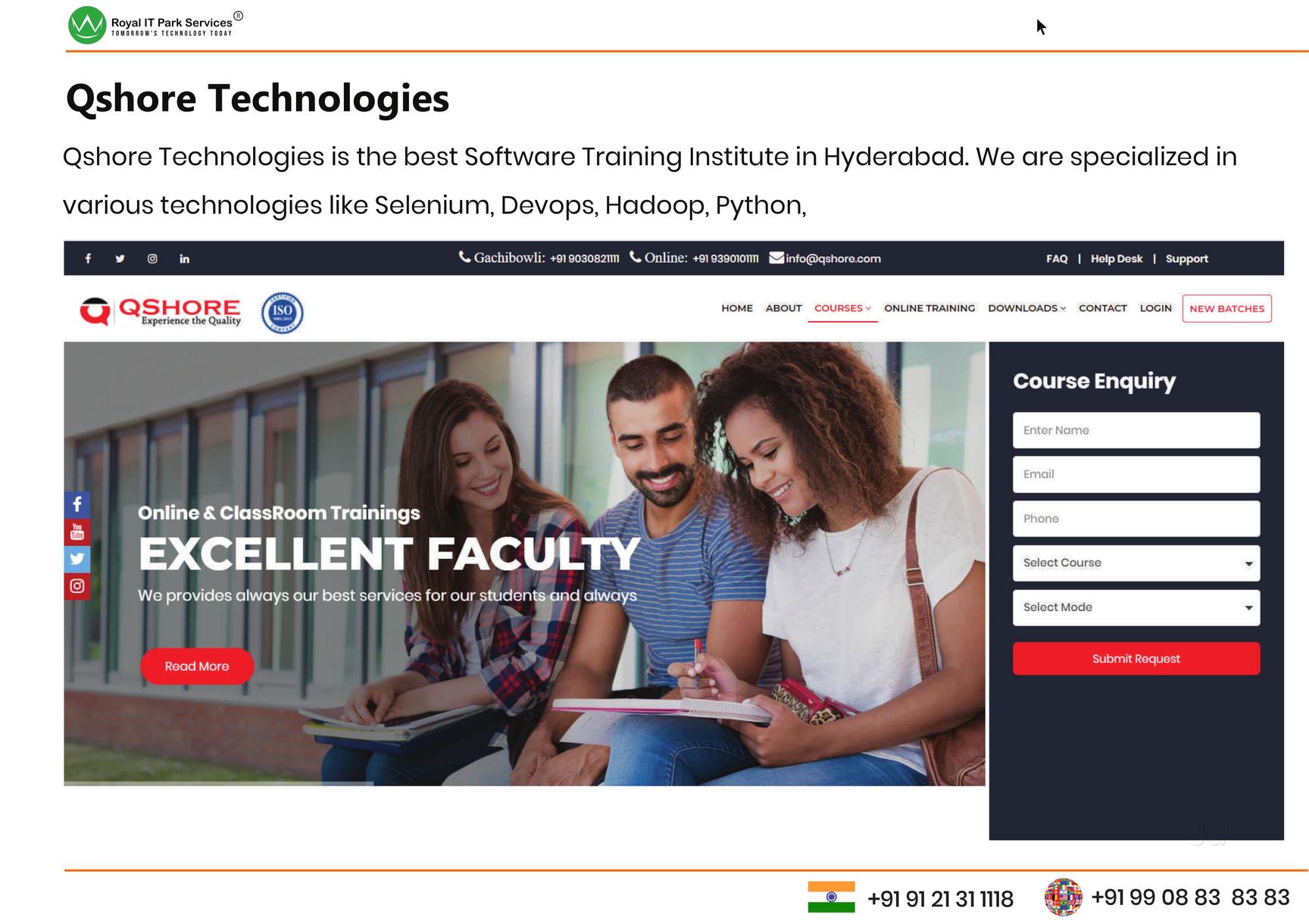 Royal It Park Services Pvt Ltd in Satyanarayanapuram, Vijayawada - Best ...
